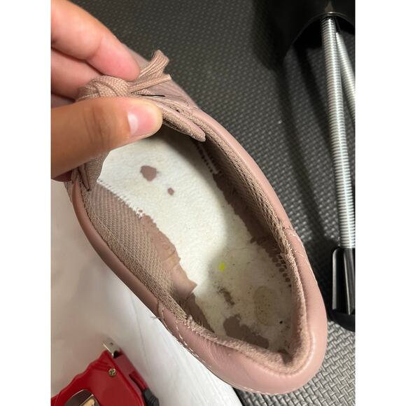 ECCO Soft 9 II Size 11 42 Tie Leather Upper Sneaker Women's Quilted Rose Shoe - Picture 8 of 8